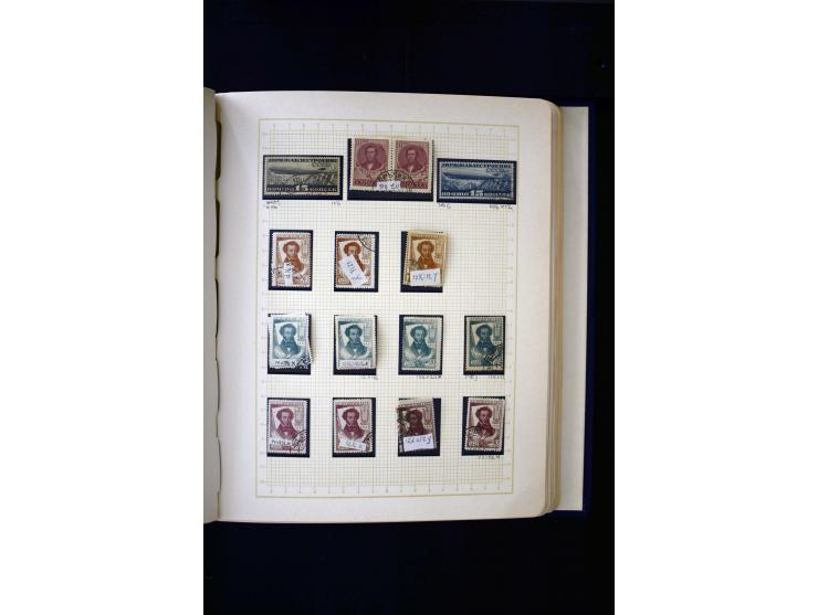 1857/1950, ungebrauchte und gestempelte Sammlung, teils spezialisiert, dabei bessere Ausgaben, dazu Wenden, Armeeposten, Loka