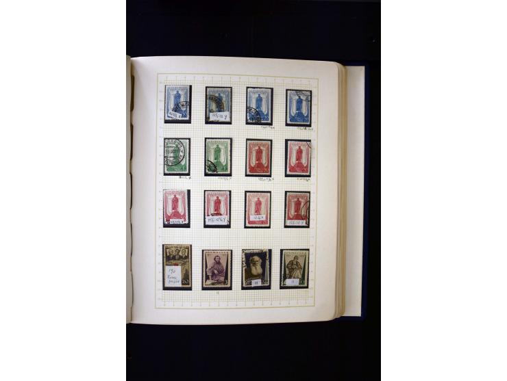 1857/1950, ungebrauchte und gestempelte Sammlung, teils spezialisiert, dabei bessere Ausgaben, dazu Wenden, Armeeposten, Loka
