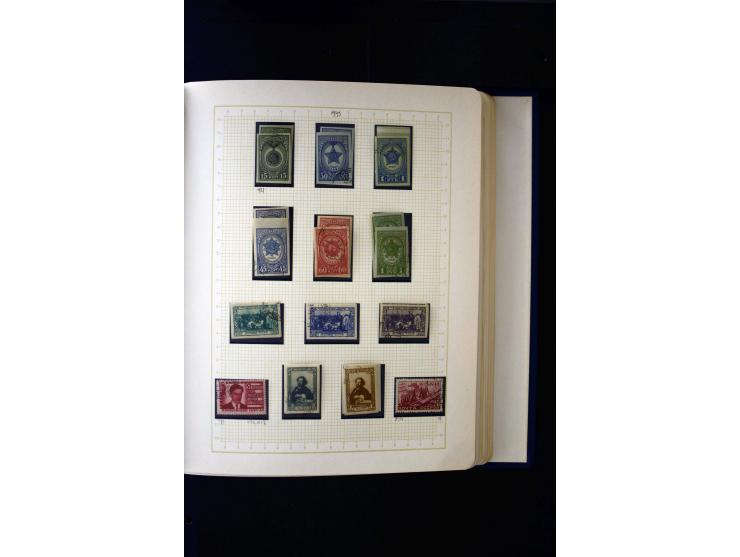1857/1950, ungebrauchte und gestempelte Sammlung, teils spezialisiert, dabei bessere Ausgaben, dazu Wenden, Armeeposten, Loka