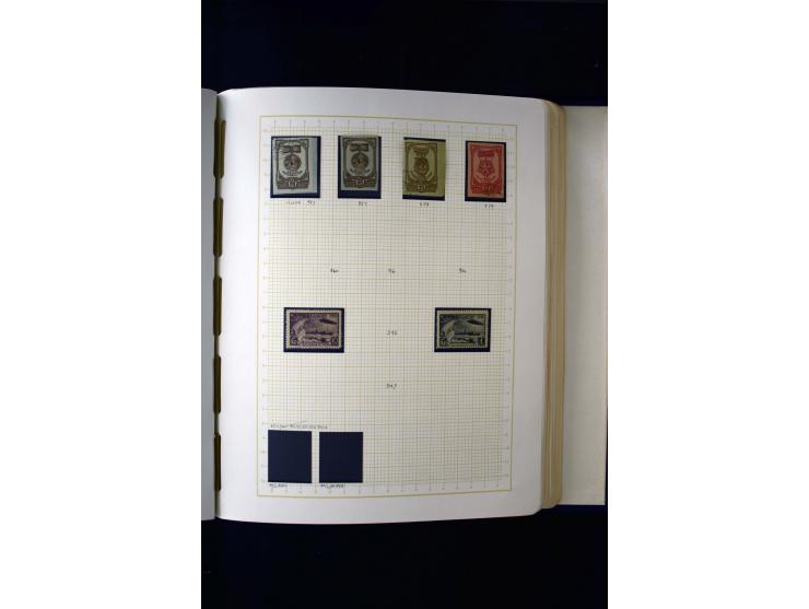 1857/1950, ungebrauchte und gestempelte Sammlung, teils spezialisiert, dabei bessere Ausgaben, dazu Wenden, Armeeposten, Loka