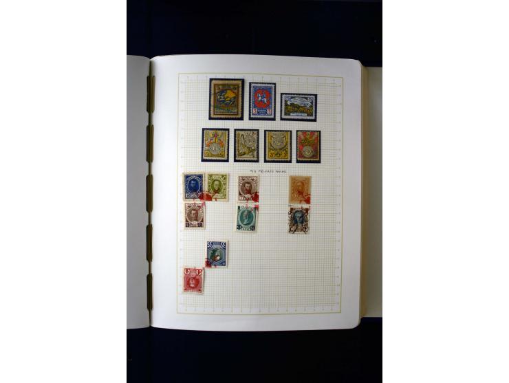 1857/1950, ungebrauchte und gestempelte Sammlung, teils spezialisiert, dabei bessere Ausgaben, dazu Wenden, Armeeposten, Loka
