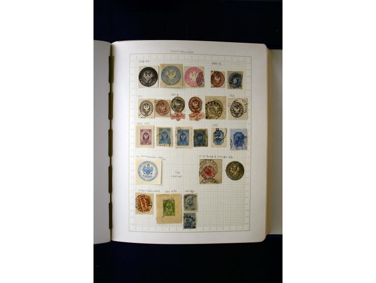1857/1950, ungebrauchte und gestempelte Sammlung, teils spezialisiert, dabei bessere Ausgaben, dazu Wenden, Armeeposten, Loka