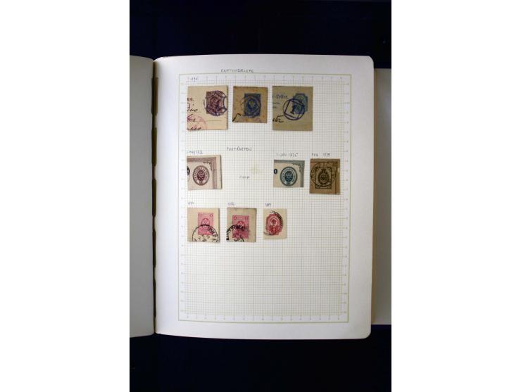 1857/1950, ungebrauchte und gestempelte Sammlung, teils spezialisiert, dabei bessere Ausgaben, dazu Wenden, Armeeposten, Loka