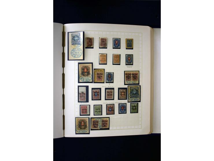 1857/1950, ungebrauchte und gestempelte Sammlung, teils spezialisiert, dabei bessere Ausgaben, dazu Wenden, Armeeposten, Loka