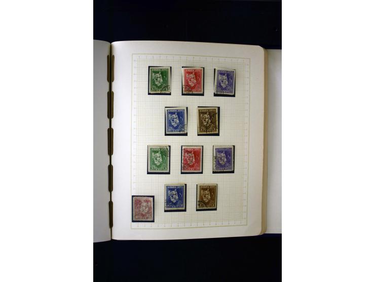 1857/1950, ungebrauchte und gestempelte Sammlung, teils spezialisiert, dabei bessere Ausgaben, dazu Wenden, Armeeposten, Loka