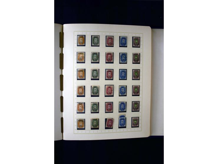 1857/1950, ungebrauchte und gestempelte Sammlung, teils spezialisiert, dabei bessere Ausgaben, dazu Wenden, Armeeposten, Loka