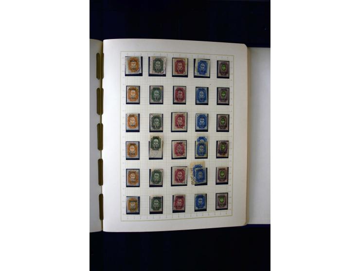 1857/1950, ungebrauchte und gestempelte Sammlung, teils spezialisiert, dabei bessere Ausgaben, dazu Wenden, Armeeposten, Loka