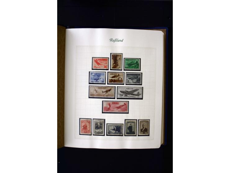 1858/1959, postfrische, ungebrauchte und gestempelte Sammlung mit u.a. Mi.-Nr. 390-91 C, 400Bb, 527, Bl.11A+B, 1527-34 etc., 