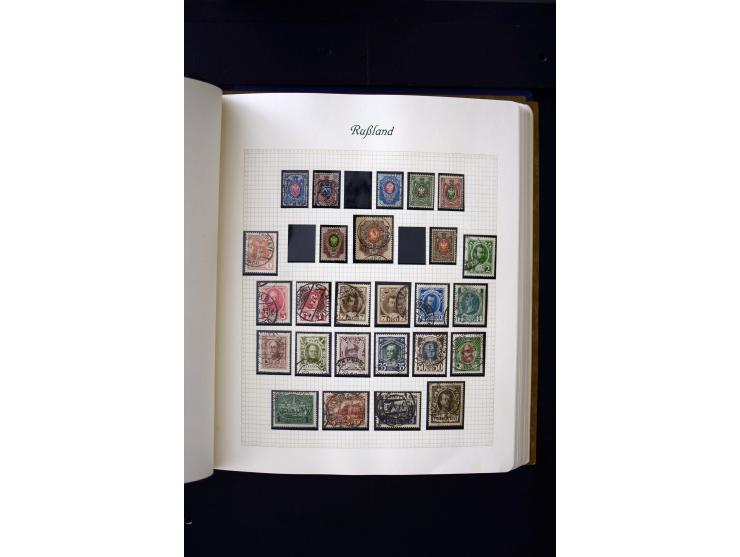 1858/1959, postfrische, ungebrauchte und gestempelte Sammlung mit u.a. Mi.-Nr. 390-91 C, 400Bb, 527, Bl.11A+B, 1527-34 etc., 