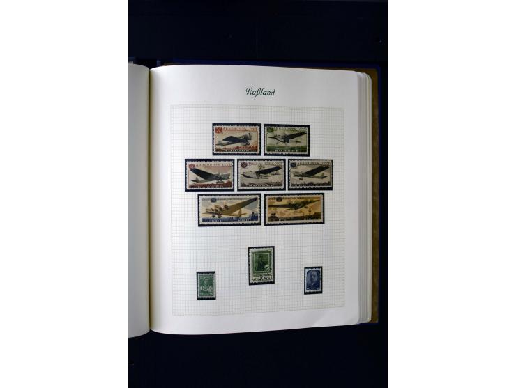 1858/1959, postfrische, ungebrauchte und gestempelte Sammlung mit u.a. Mi.-Nr. 390-91 C, 400Bb, 527, Bl.11A+B, 1527-34 etc., 