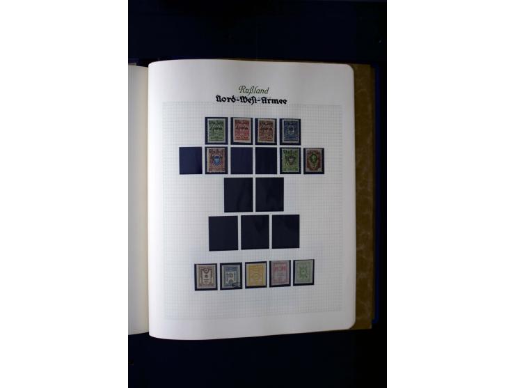 1858/1959, postfrische, ungebrauchte und gestempelte Sammlung mit u.a. Mi.-Nr. 390-91 C, 400Bb, 527, Bl.11A+B, 1527-34 etc., 