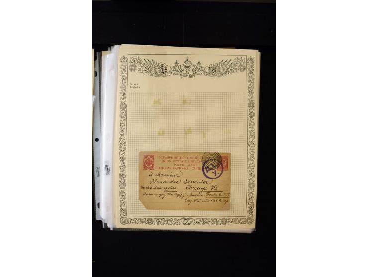 STUMME KRIEGSSTEMPEL: 1914/17, umfangreiche Sammlung von übe 1100 Marken/Briefstücken und Briefen/Karten, dabei viele veschie