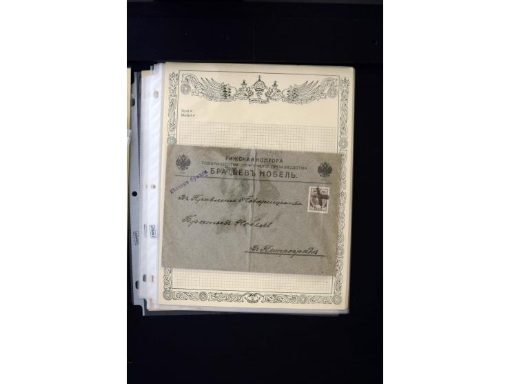 STUMME KRIEGSSTEMPEL: 1914/17, umfangreiche Sammlung von übe 1100 Marken/Briefstücken und Briefen/Karten, dabei viele veschie