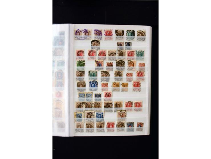 STUMME KRIEGSSTEMPEL: 1914/17, umfangreiche Sammlung von übe 1100 Marken/Briefstücken und Briefen/Karten, dabei viele veschie