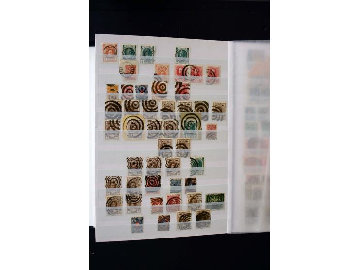 STUMME KRIEGSSTEMPEL: 1914/17, umfangreiche Sammlung von übe 1100 Marken/Briefstücken und Briefen/Karten, dabei viele veschie