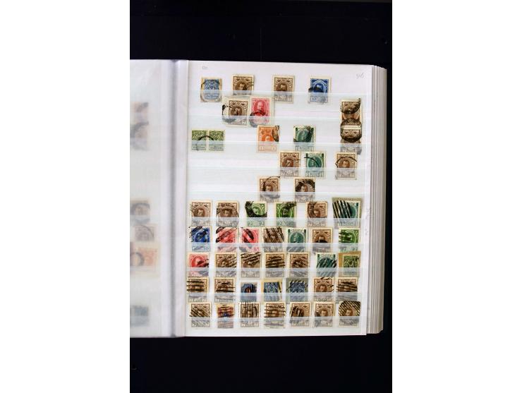 STUMME KRIEGSSTEMPEL: 1914/17, umfangreiche Sammlung von übe 1100 Marken/Briefstücken und Briefen/Karten, dabei viele veschie