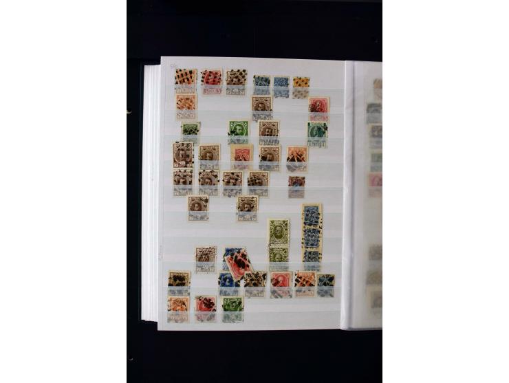 STUMME KRIEGSSTEMPEL: 1914/17, umfangreiche Sammlung von übe 1100 Marken/Briefstücken und Briefen/Karten, dabei viele veschie