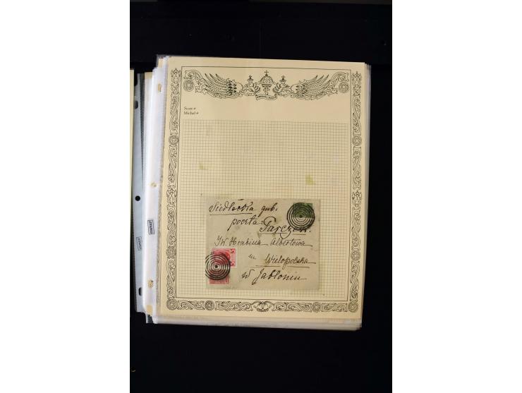 STUMME KRIEGSSTEMPEL: 1914/17, umfangreiche Sammlung von übe 1100 Marken/Briefstücken und Briefen/Karten, dabei viele veschie