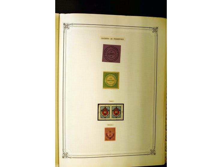 PSKOV: 1871/1910, sehr schöne ungebrauchte und gestempelte Sammlung mit vielen guten Werten, außerdem tête-bêches, Ausgabe 18