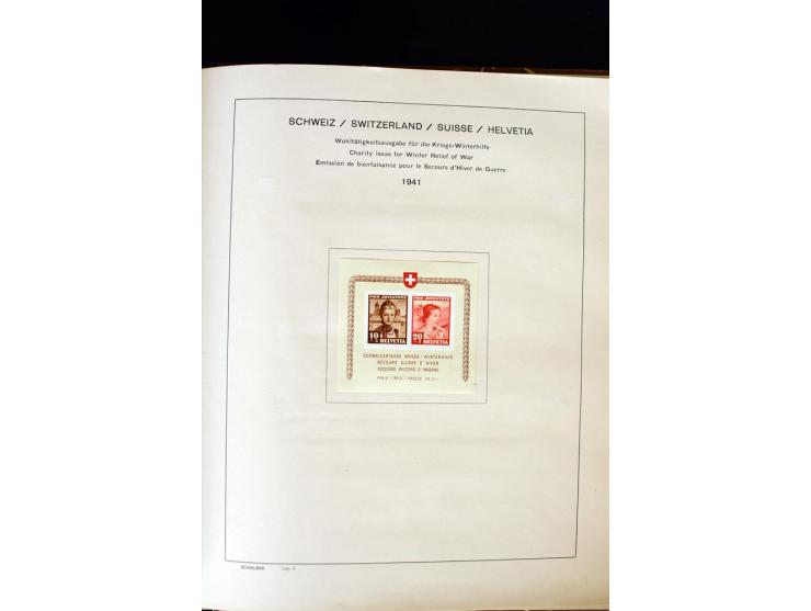 1843/1960 (ca.), sehr schöner alter Sammlungsbestand in 2 Alben, insbesondere bei den frühen Ausgaben mit vielen besseren Stü