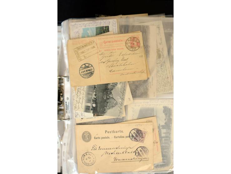 1843/2007, postfrische, ungebrauchte und gestempelte Sammlung mit u.a. Zürich 1I Esslinger Probedruck (repariert), Bundespost