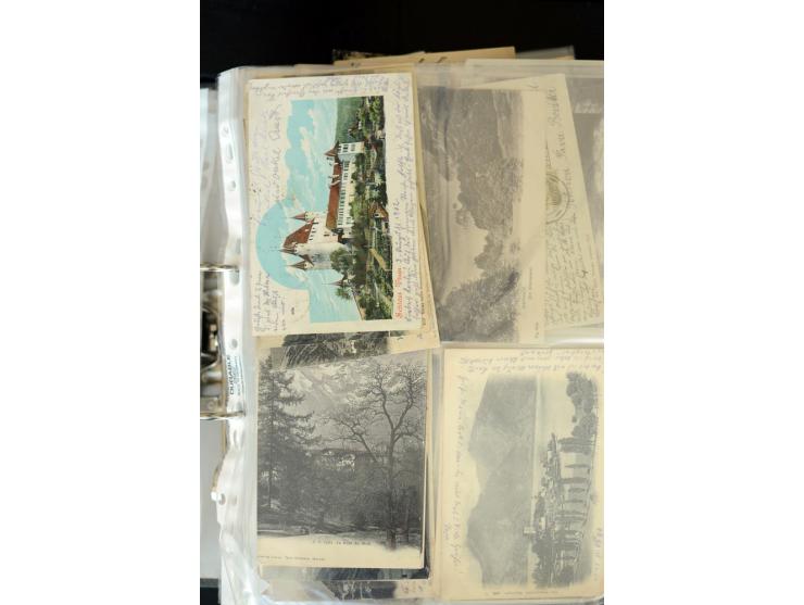 1843/2007, postfrische, ungebrauchte und gestempelte Sammlung mit u.a. Zürich 1I Esslinger Probedruck (repariert), Bundespost