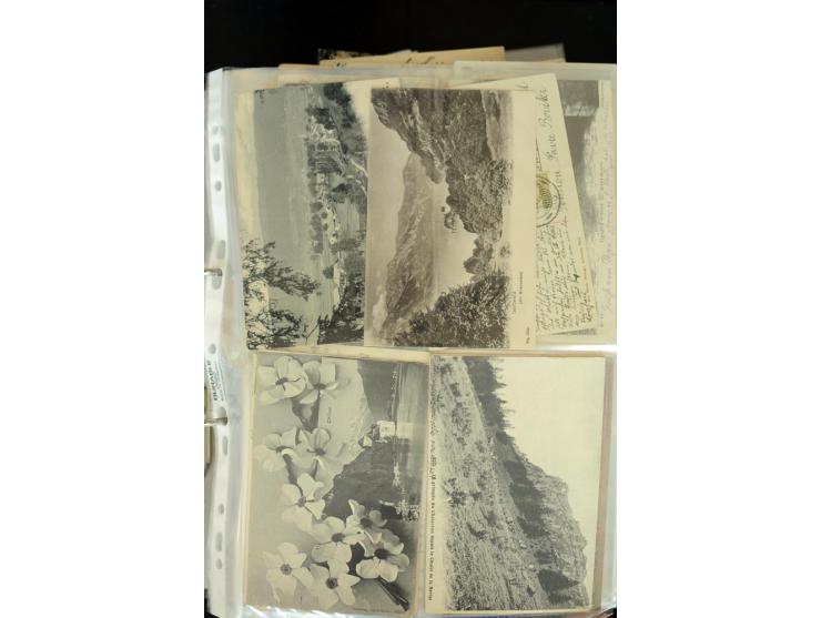 1843/2007, postfrische, ungebrauchte und gestempelte Sammlung mit u.a. Zürich 1I Esslinger Probedruck (repariert), Bundespost