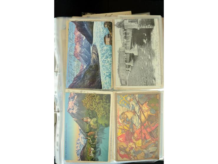 1843/2007, postfrische, ungebrauchte und gestempelte Sammlung mit u.a. Zürich 1I Esslinger Probedruck (repariert), Bundespost