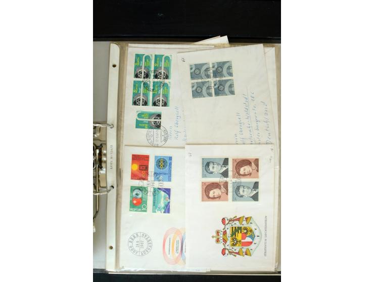1843/2007, postfrische, ungebrauchte und gestempelte Sammlung mit u.a. Zürich 1I Esslinger Probedruck (repariert), Bundespost