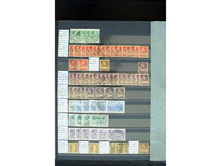 1843/2007, postfrische, ungebrauchte und gestempelte Sammlung mit u.a. Zürich 1I Esslinger Probedruck (repariert), Bundespost