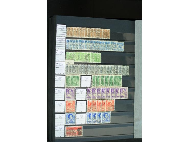 1843/2007, postfrische, ungebrauchte und gestempelte Sammlung mit u.a. Zürich 1I Esslinger Probedruck (repariert), Bundespost
