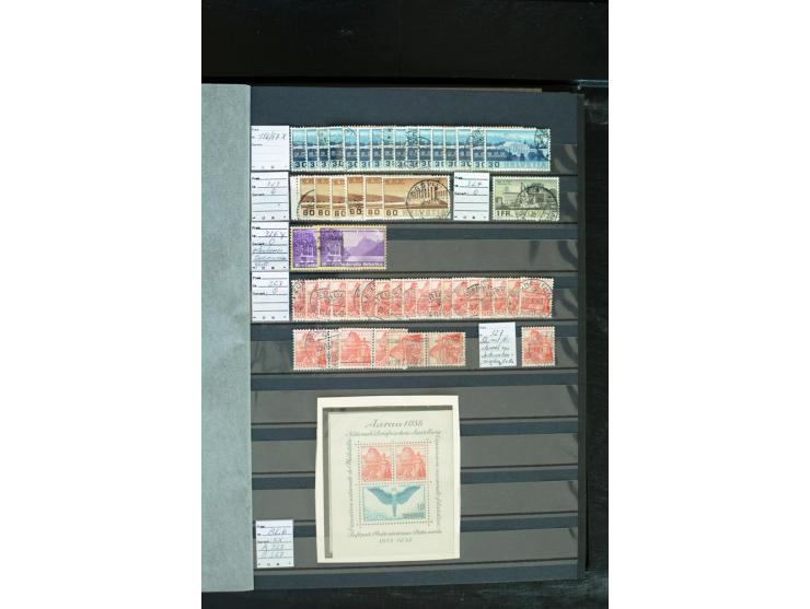 1843/2007, postfrische, ungebrauchte und gestempelte Sammlung mit u.a. Zürich 1I Esslinger Probedruck (repariert), Bundespost
