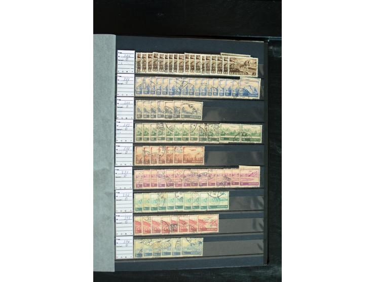 1843/2007, postfrische, ungebrauchte und gestempelte Sammlung mit u.a. Zürich 1I Esslinger Probedruck (repariert), Bundespost