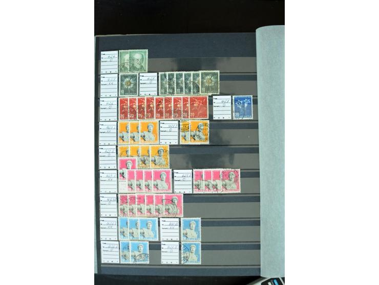 1843/2007, postfrische, ungebrauchte und gestempelte Sammlung mit u.a. Zürich 1I Esslinger Probedruck (repariert), Bundespost