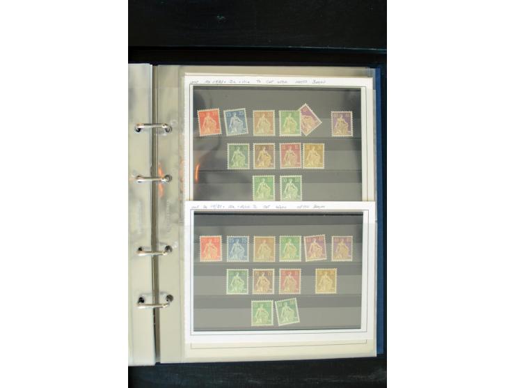 1850/1924, postfrische, ungebrauchte und gestempelte Partie mit vielen guten Ausgaben, teils sign. oder mit Befund (Unificato