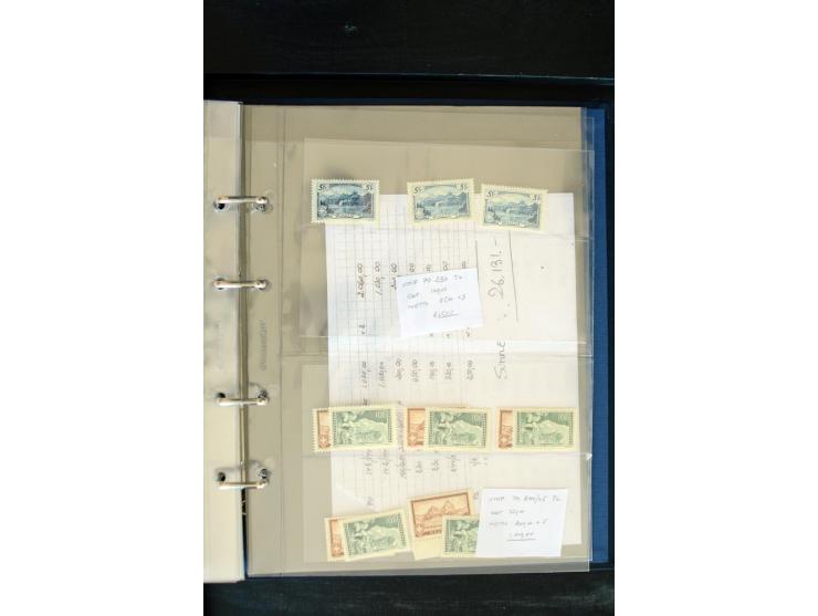 1850/1924, postfrische, ungebrauchte und gestempelte Partie mit vielen guten Ausgaben, teils sign. oder mit Befund (Unificato