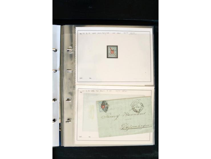 1850/1924, postfrische, ungebrauchte und gestempelte Partie mit vielen guten Ausgaben, teils sign. oder mit Befund (Unificato