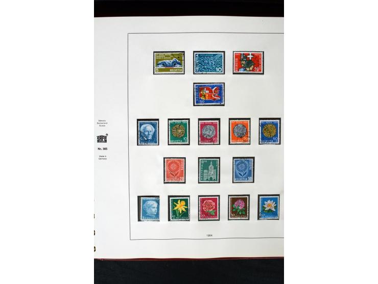1850/1987, postfrische, ungebrauchte und gestempelte Sammlung mit gutebn Ausgaben, Porto, Dienst, Ämtern, Zusammendrucken und