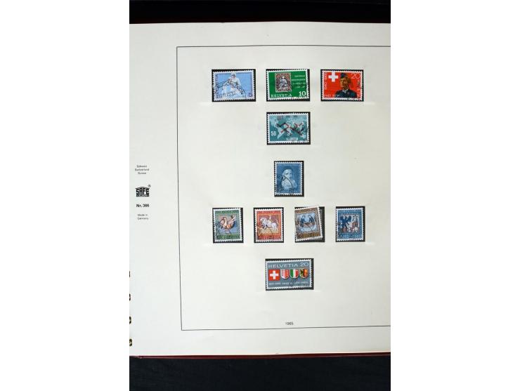1850/1987, postfrische, ungebrauchte und gestempelte Sammlung mit gutebn Ausgaben, Porto, Dienst, Ämtern, Zusammendrucken und
