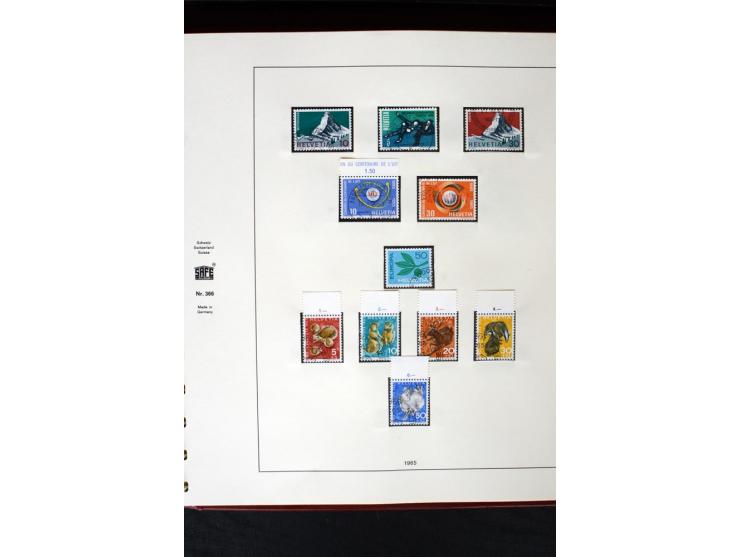 1850/1987, postfrische, ungebrauchte und gestempelte Sammlung mit gutebn Ausgaben, Porto, Dienst, Ämtern, Zusammendrucken und