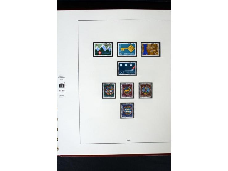 1850/1987, postfrische, ungebrauchte und gestempelte Sammlung mit gutebn Ausgaben, Porto, Dienst, Ämtern, Zusammendrucken und
