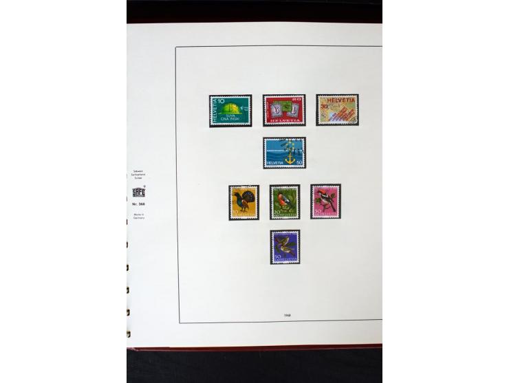 1850/1987, postfrische, ungebrauchte und gestempelte Sammlung mit gutebn Ausgaben, Porto, Dienst, Ämtern, Zusammendrucken und