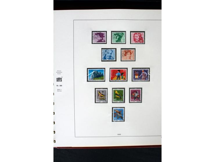 1850/1987, postfrische, ungebrauchte und gestempelte Sammlung mit gutebn Ausgaben, Porto, Dienst, Ämtern, Zusammendrucken und