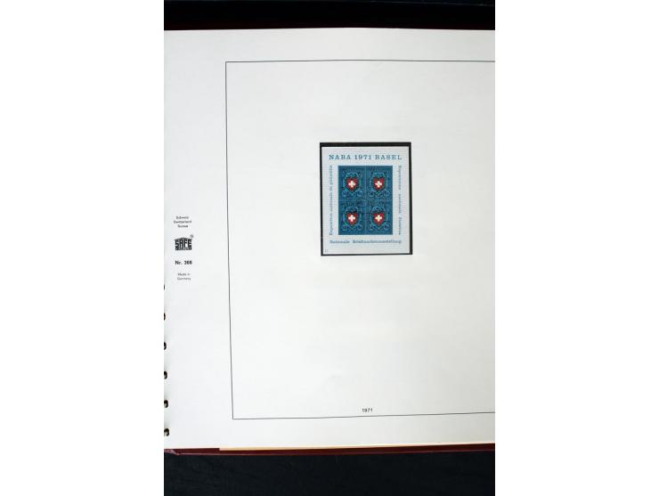 1850/1987, postfrische, ungebrauchte und gestempelte Sammlung mit gutebn Ausgaben, Porto, Dienst, Ämtern, Zusammendrucken und