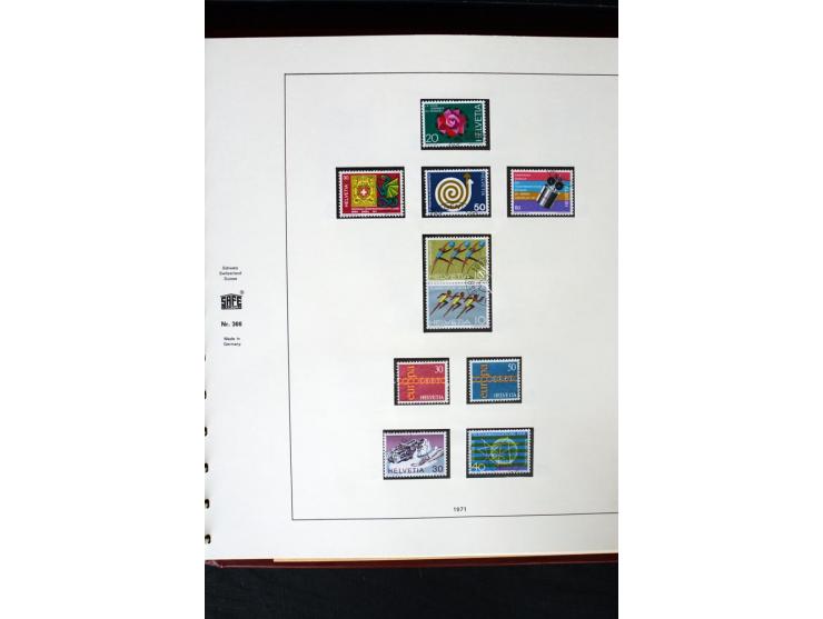 1850/1987, postfrische, ungebrauchte und gestempelte Sammlung mit gutebn Ausgaben, Porto, Dienst, Ämtern, Zusammendrucken und