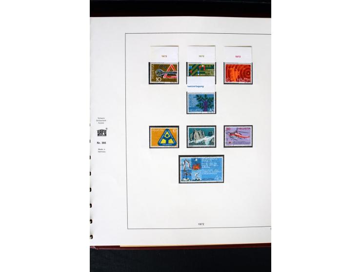 1850/1987, postfrische, ungebrauchte und gestempelte Sammlung mit gutebn Ausgaben, Porto, Dienst, Ämtern, Zusammendrucken und