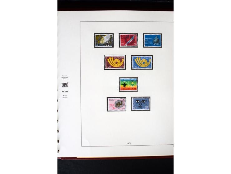 1850/1987, postfrische, ungebrauchte und gestempelte Sammlung mit gutebn Ausgaben, Porto, Dienst, Ämtern, Zusammendrucken und