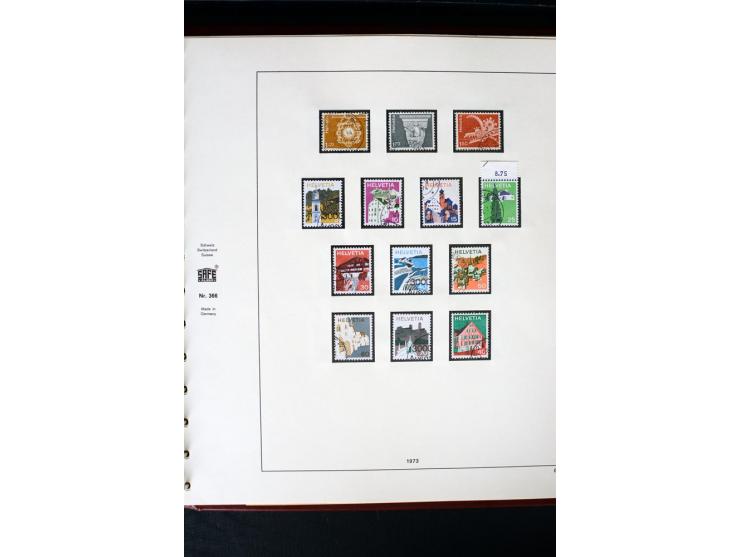 1850/1987, postfrische, ungebrauchte und gestempelte Sammlung mit gutebn Ausgaben, Porto, Dienst, Ämtern, Zusammendrucken und