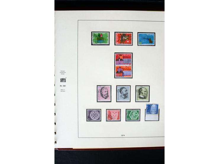 1850/1987, postfrische, ungebrauchte und gestempelte Sammlung mit gutebn Ausgaben, Porto, Dienst, Ämtern, Zusammendrucken und