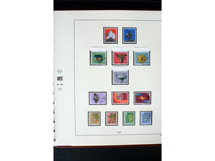 1850/1987, postfrische, ungebrauchte und gestempelte Sammlung mit gutebn Ausgaben, Porto, Dienst, Ämtern, Zusammendrucken und